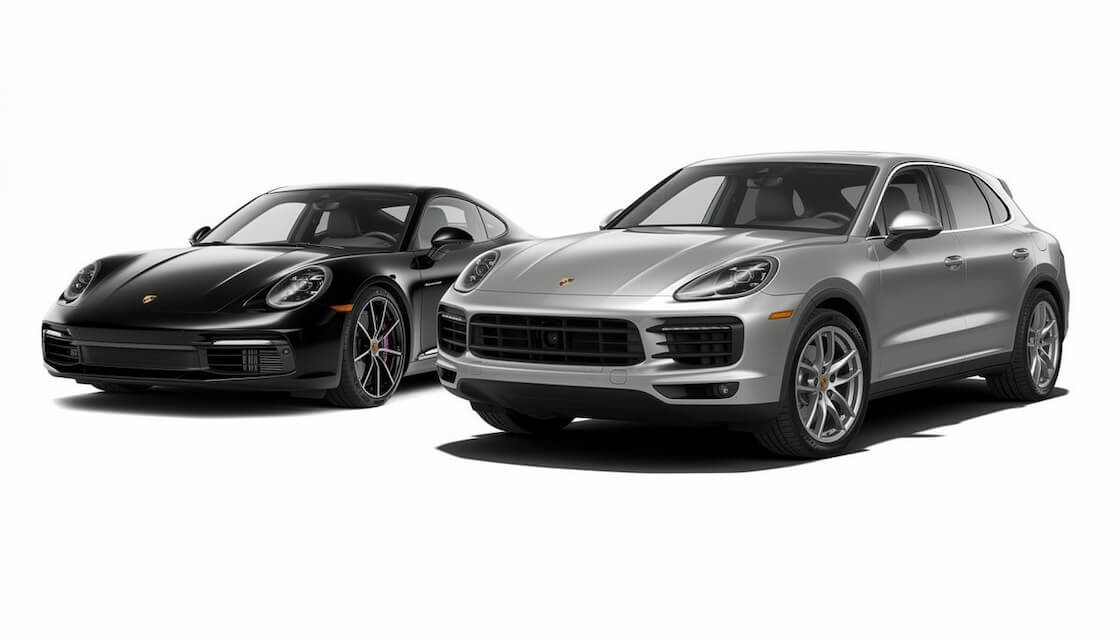 Porsche vehicle